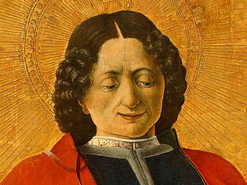 Saint Florian (detail) dfg, COSSA, Francesco del
